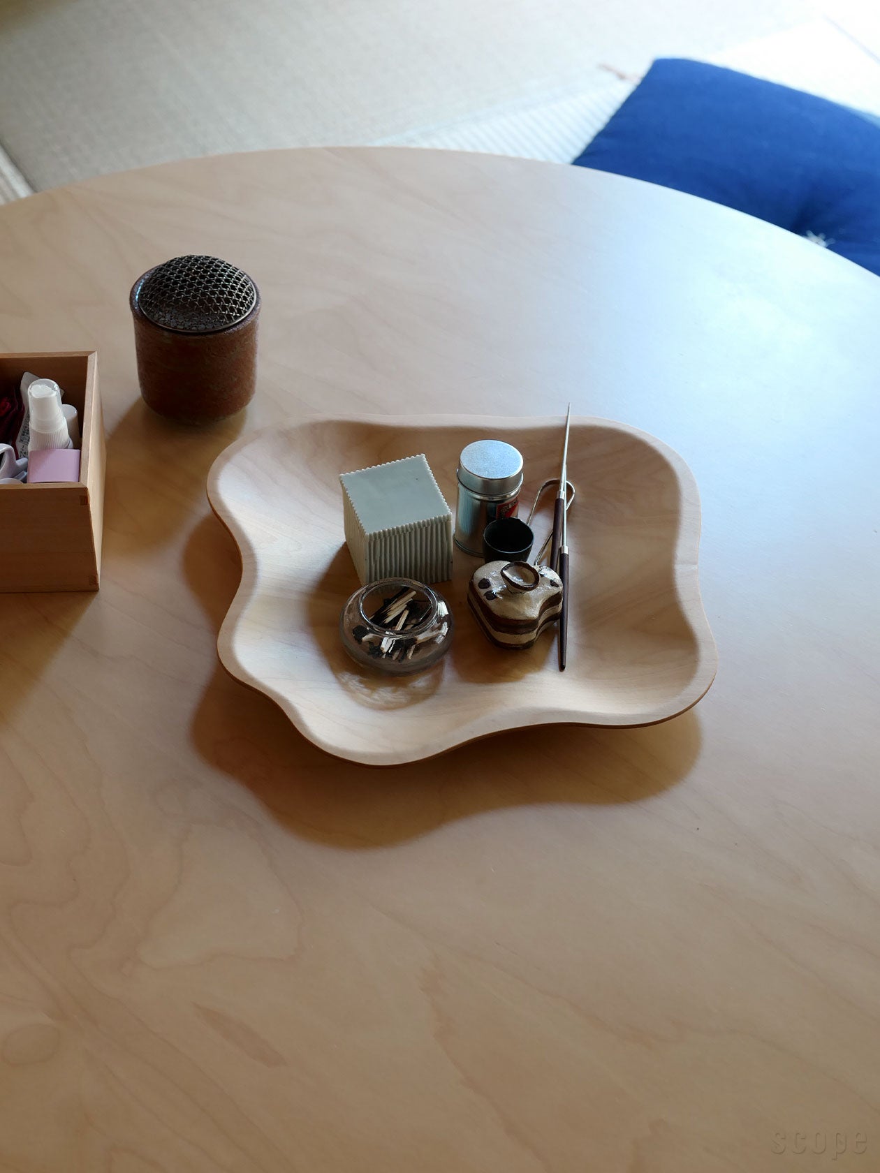 scope 限定廃盤　イッタラ　アアルト　プライウッドボウル　504mm① イッタラ / iittala アルヴァ・アアルト プライウッドボウル 中古