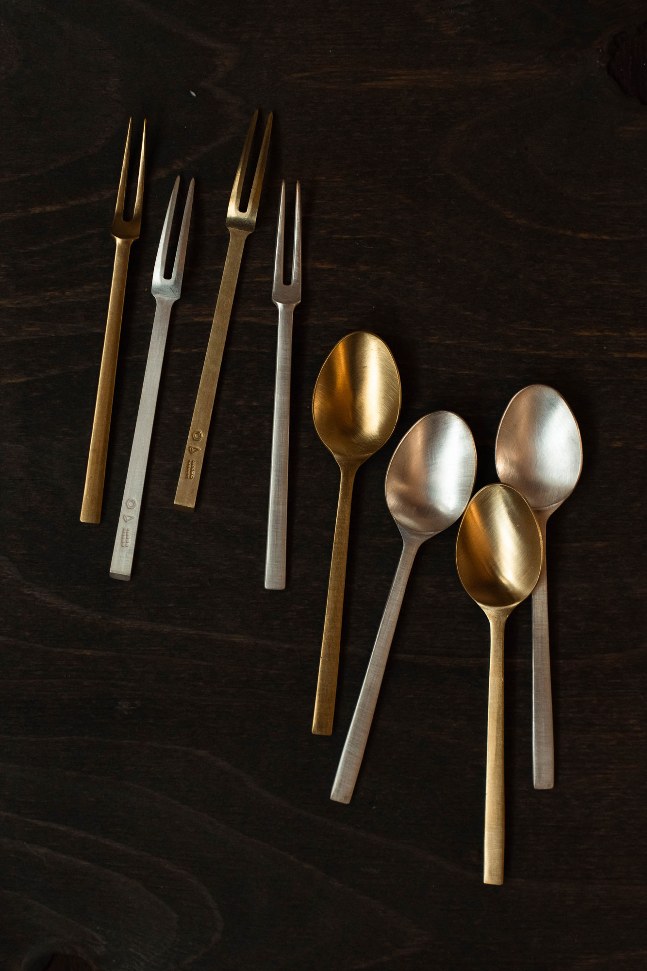 新品未開封 東屋 姫スプーン 銀メッキ 姫スプーン5本セット(銀メッキ