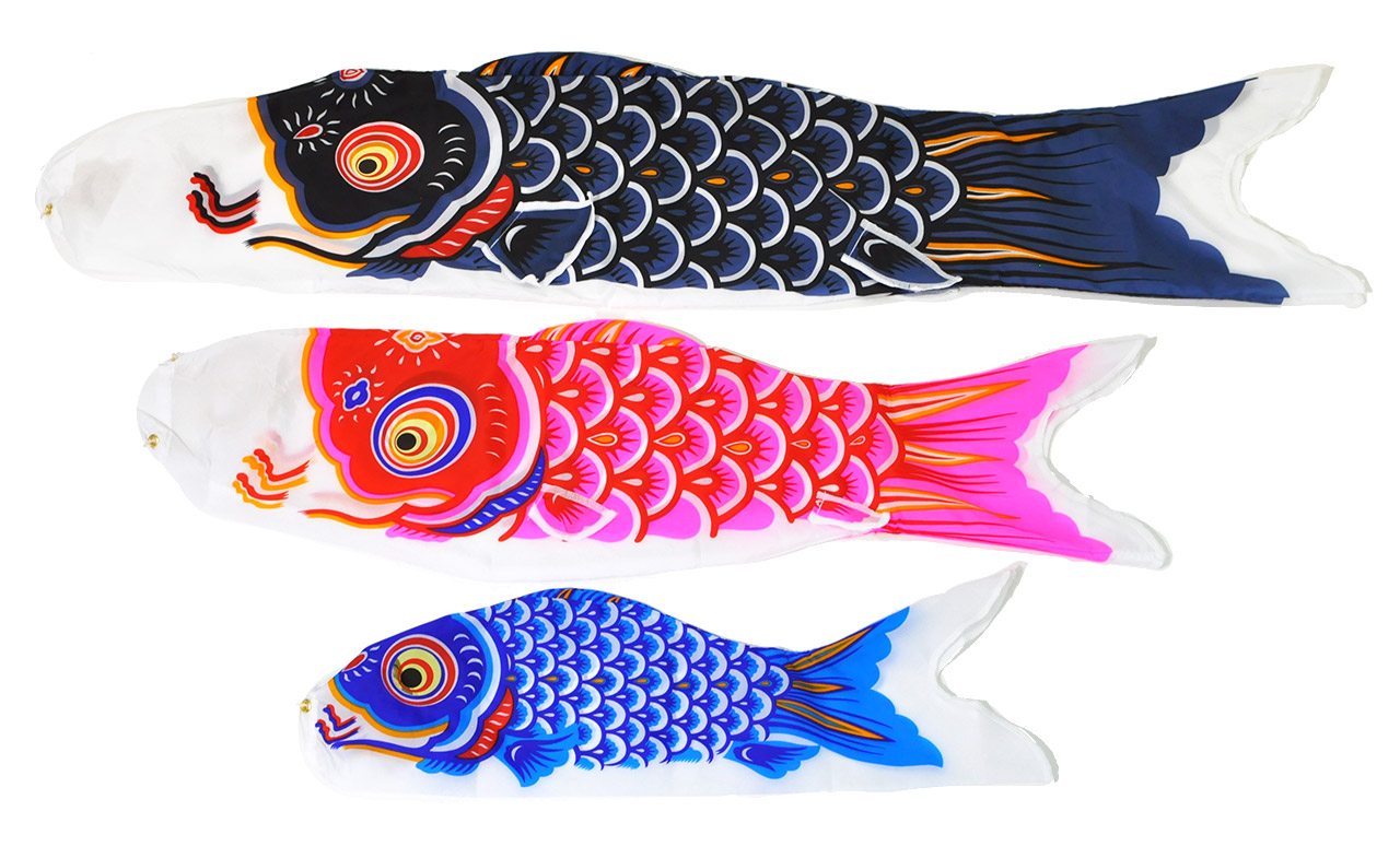 コンパクトサイズ・ベランダ用鯉のぼりフルセット【C6003】運気上昇