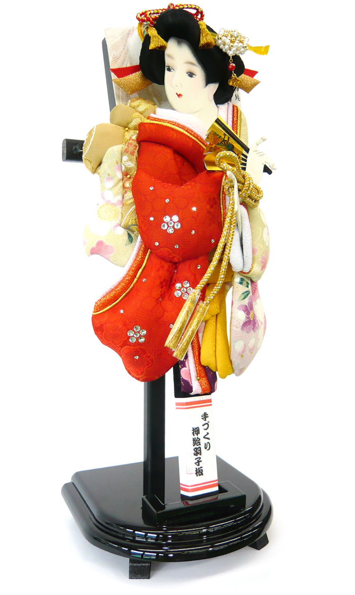 羽子板立台飾りセット【P6165】インターネット店だけ☆限定販売立体的
