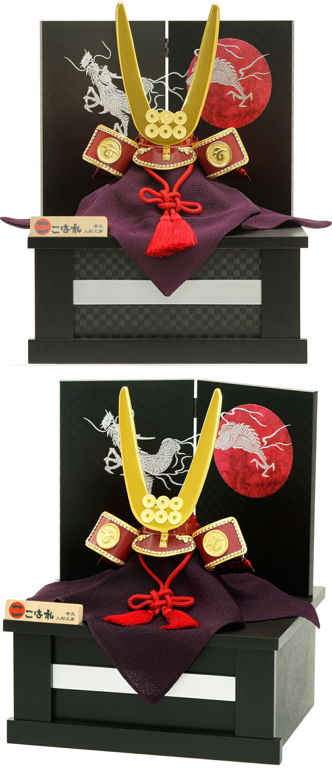 選べる2タイプ】五月人形 コンパクト収納兜飾りセット【P93120】武田