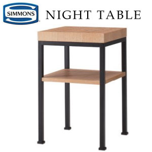 楽天市場】シモンズ ナイトテーブル KA1270 約幅45×奥行38×高さ45cm