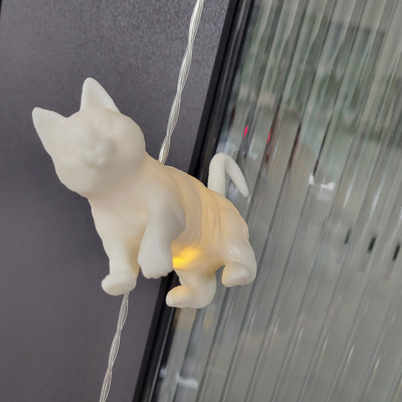 楽天市場】ライト LUMO CAT ガーランド LED GARLAND ネコ アニマル