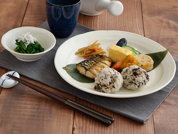 楽天市場】大皿 24cm 渦刷毛目 クリーム 和食器 お皿 大皿 皿 プレート