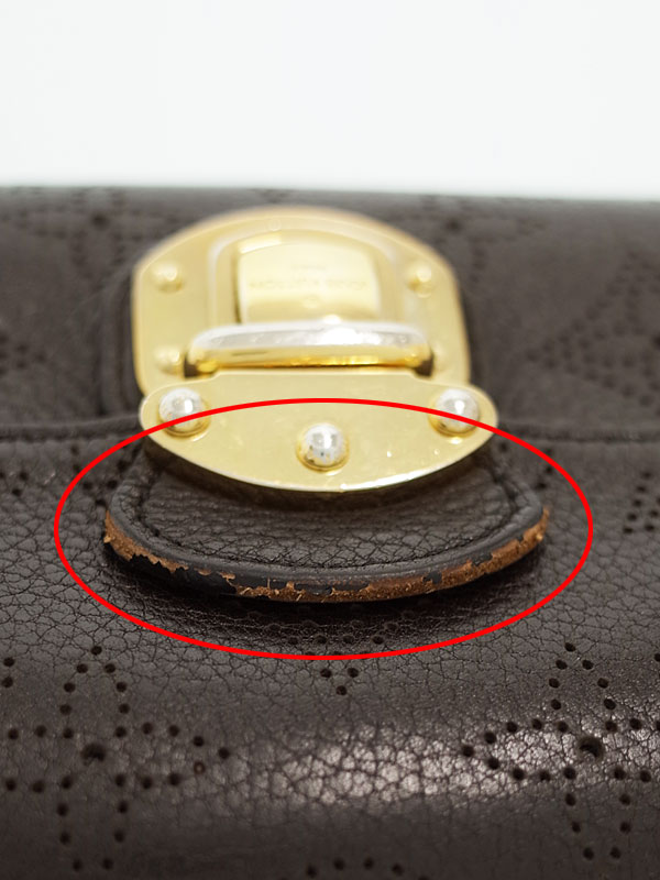 LOUIS VUITTON】ルイヴィトン『マヒナ ポルトフォイユ アメリア