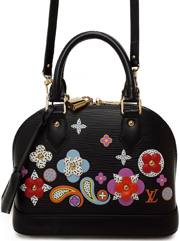LOUIS VUITTON】【モノグラム フラワー】ルイヴィトン『エピ アルマBB