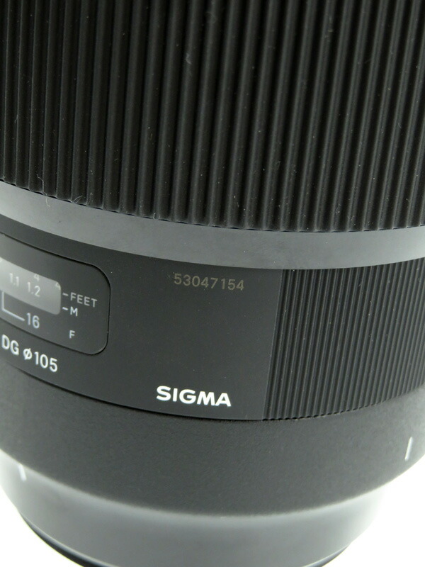SIGMA】シグマ『105mm F1.4 DG HSM』キヤノンEFマウント Artライン