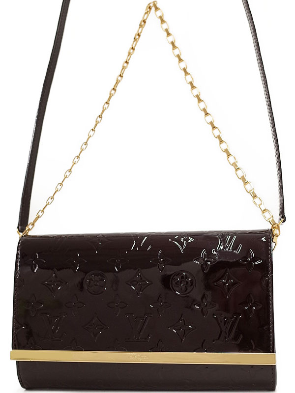 LOUIS VUITTON】ルイヴィトン『モノグラム ヴェルニ クラッチ アナ