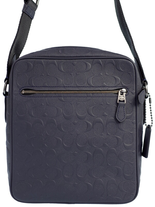 COACH】コーチ『レザー ショルダーバッグ』72277 メンズ 1週間保証