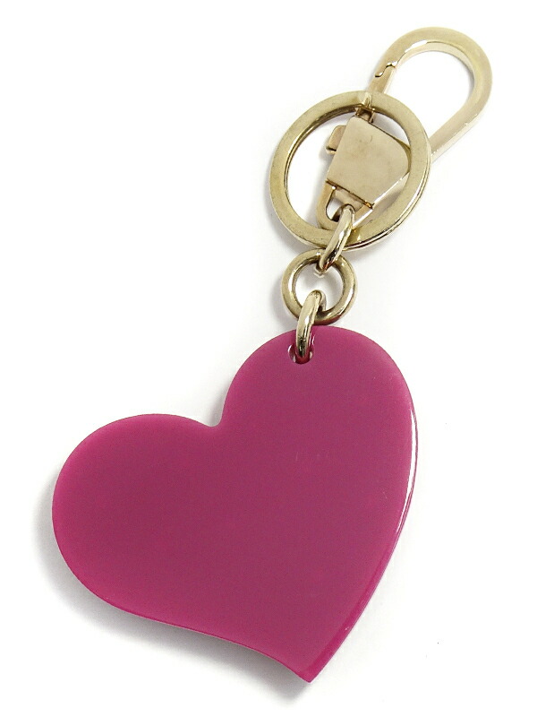 GUCCI】グッチ『ハート ビジュー バッグチャーム』キーホルダー 1週間