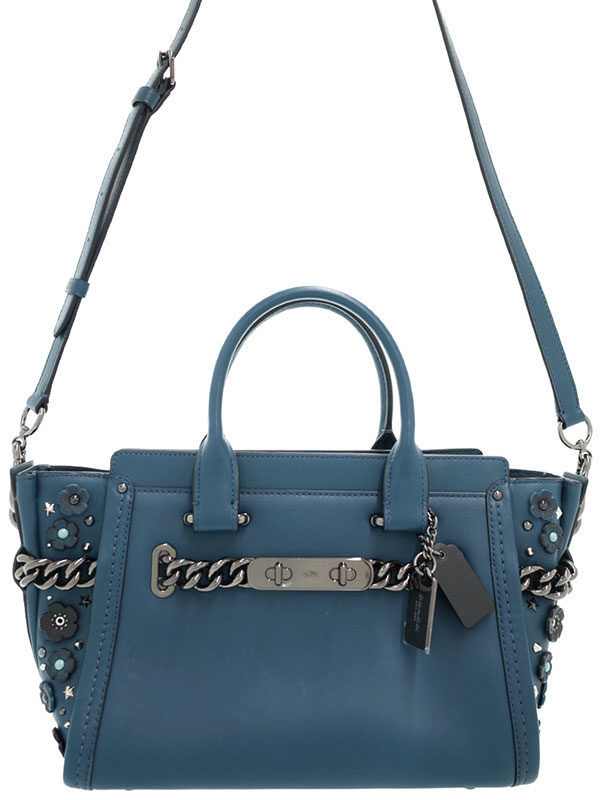 COACH】コーチ『スワッガー27 グラブタン レザー ウィズウィロー