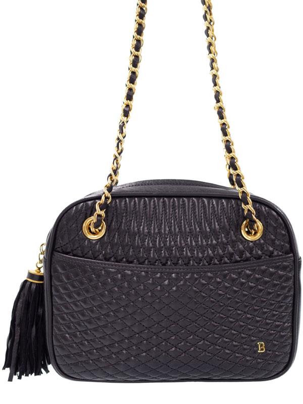 BALLY】【フリンジ】【ヴィンテージ】バリー『チェーンショルダー