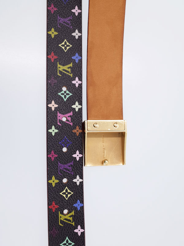 LOUIS VUITTON】ルイヴィトン『モノグラム マルチカラー サンチュール