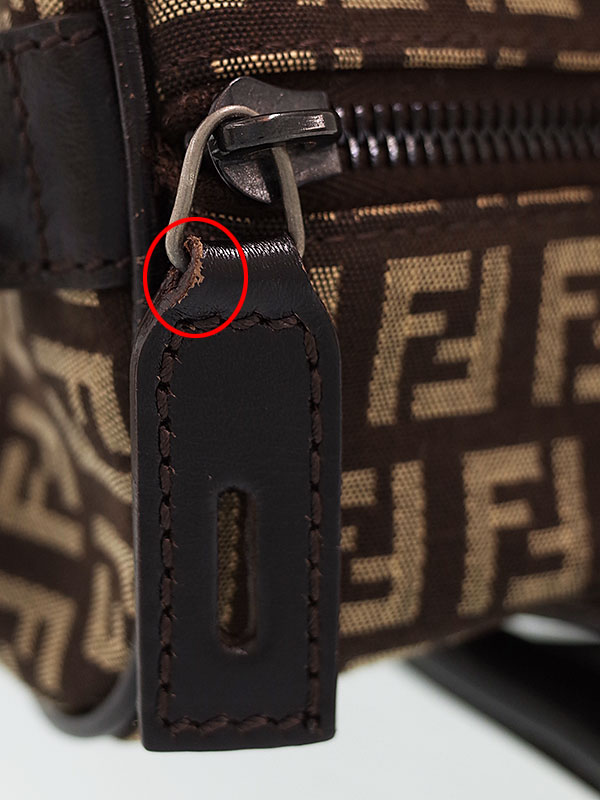 FENDI】フェンディ『ズッキーノ柄 ミニボストンバッグ』レディース