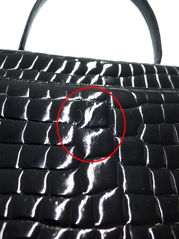 konigin】クーニギン『クロコダイル ハンドバッグ』レディース 1週間