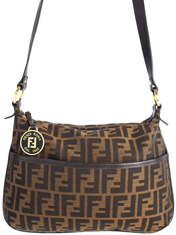 FENDI】フェンディ『ズッカ柄 ショルダーバッグ』8BT190 レディース 1