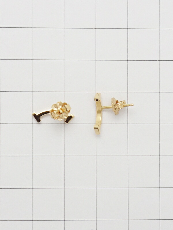 TIFFANY＆Co.】ティファニー『K18PG Tスマイル ピアス』1週間保証