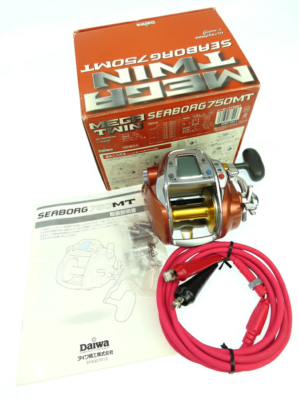 DAIWAダイワ MEGATWIN メガツイン 750 電動リール おまけPEライン