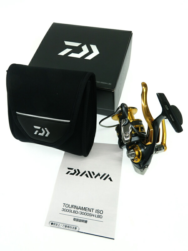 DAIWA】ダイワ『18トーナメントISO 3000SH-LBD ハンドル左右切替可