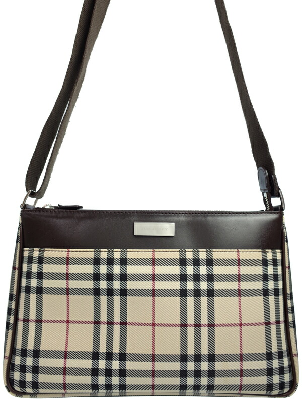 BURBERRY】バーバリー『ノバチェック ショルダーバッグ』レディース 1