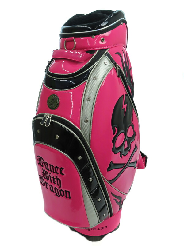 DANCE WITH DRAGON】ダンスウィズドラゴン『キャディバッグ PINK 9型 4