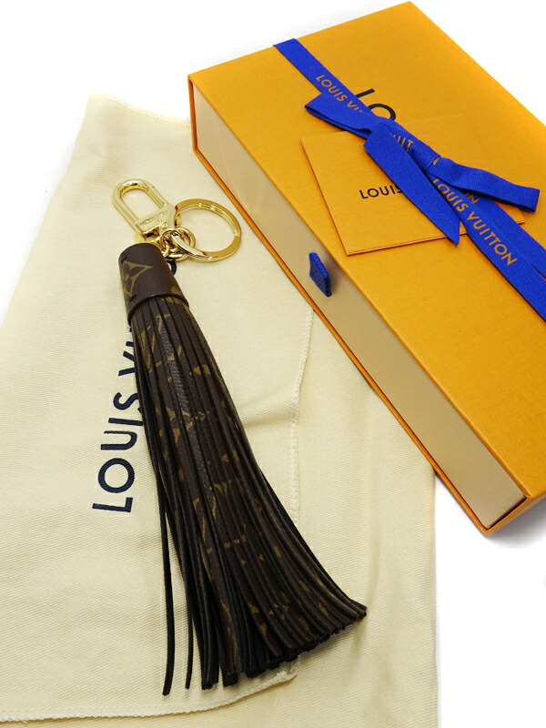 LOUIS VUITTON】ルイヴィトン『モノグラム バッグチャーム タッセル