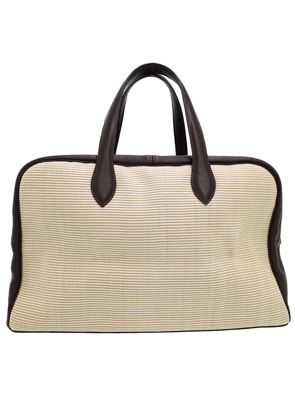 HERMES】【シルバー金具】エルメス『ヴィクトリア 43』□E刻印 2001年