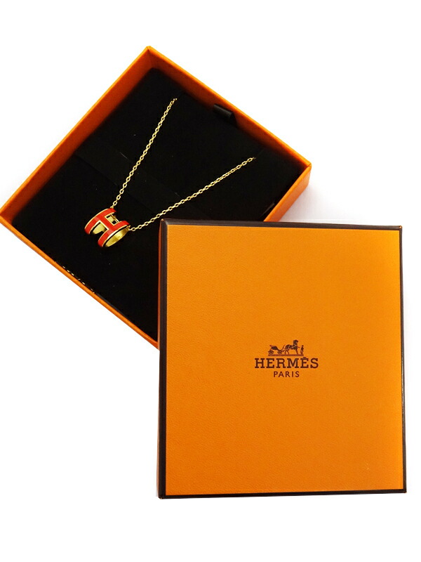 HERMES】【Pop H】エルメス『ポップ アッシュ H ネックレス』1週間保証