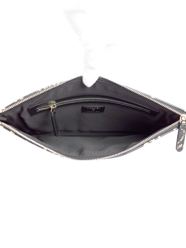 CHANEL】【ゴールド金具】シャネル『2.55 クロコダイル エンボス