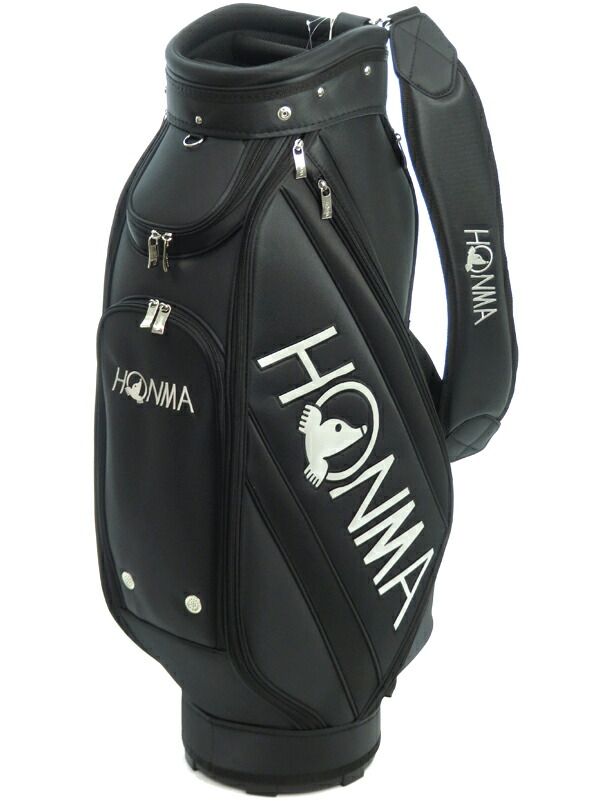 HONMA】本間ゴルフ『スタンダード キャディバッグ 9型 ブラック