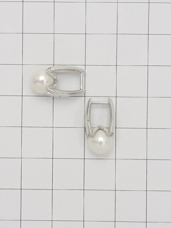 MIKIMOTO】【Mコレクション】ミキモト『K18WG パール7.8mm