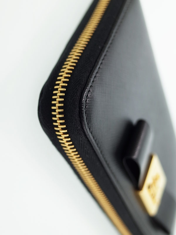 PRADA】プラダ『サフィアーノレザー リボン 財布』1ML506 レディース