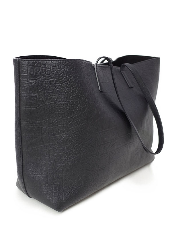 SAINT LAURENT PARIS】【ポーチ付】サンローランパリ『クロコ型押し