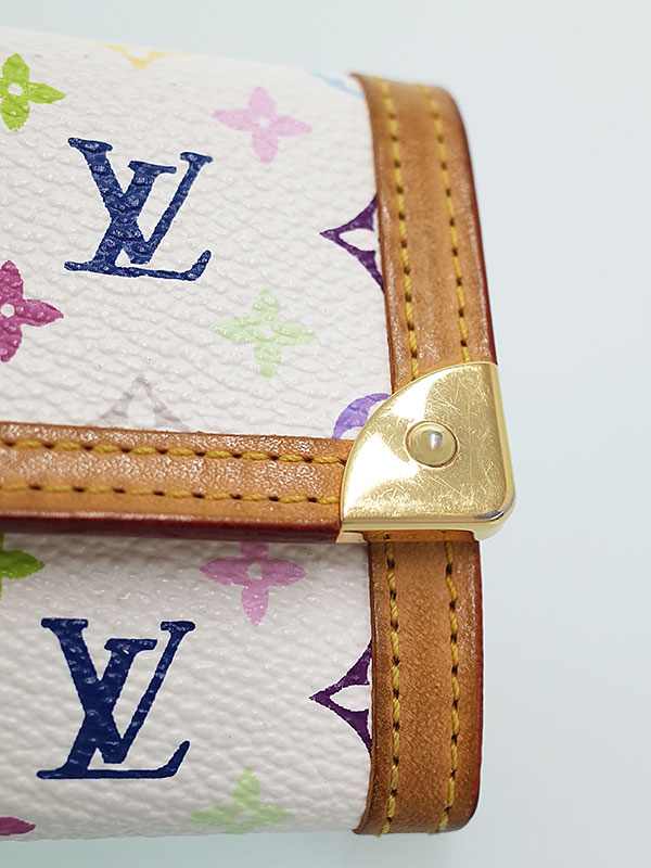 LOUIS VUITTON】ルイヴィトン『モノグラム マルチカラー ポルトモネ