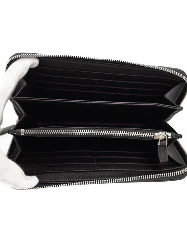 PRADA】プラダ『サフィアーノレザー ロゴ長財布』2ML317 メンズ