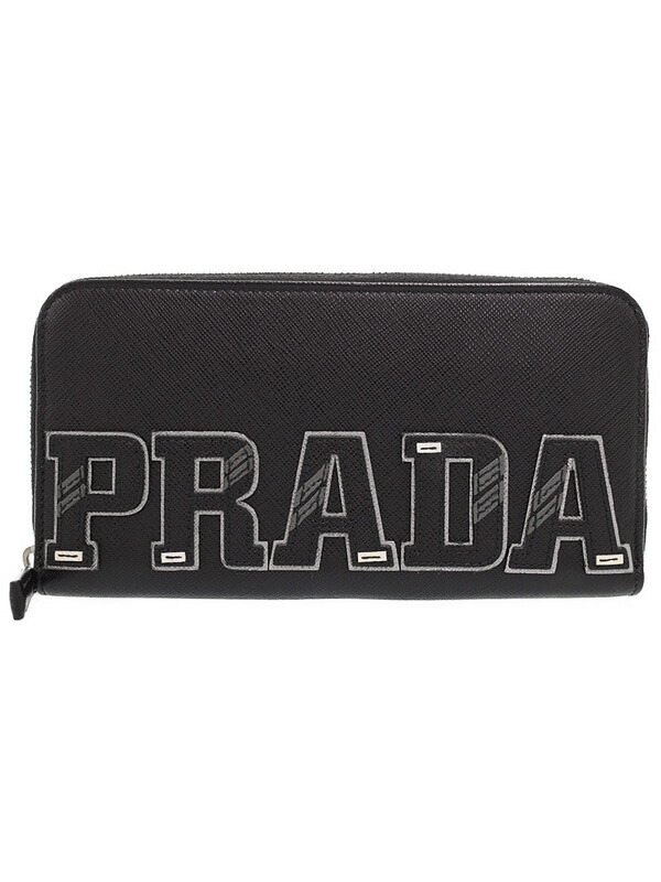 PRADA】プラダ『サフィアーノレザー ロゴ長財布』2ML317 メンズ