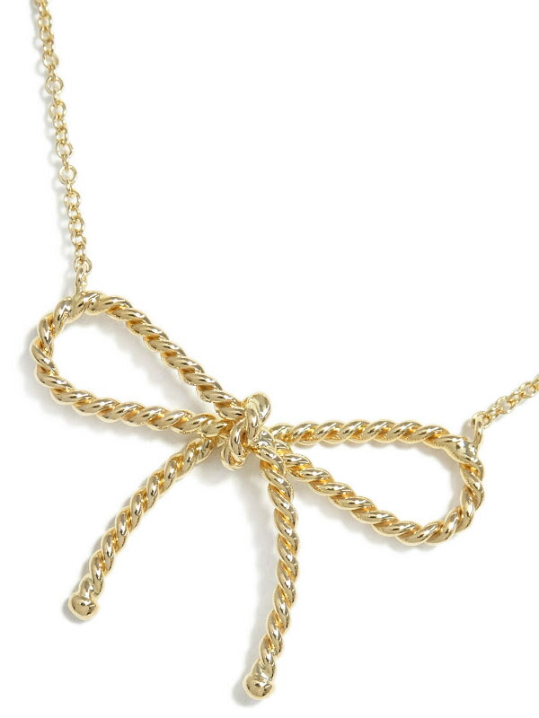 TIFFANY＆Co.】ティファニー『K18YG ツイスト リボン ネックレス』1