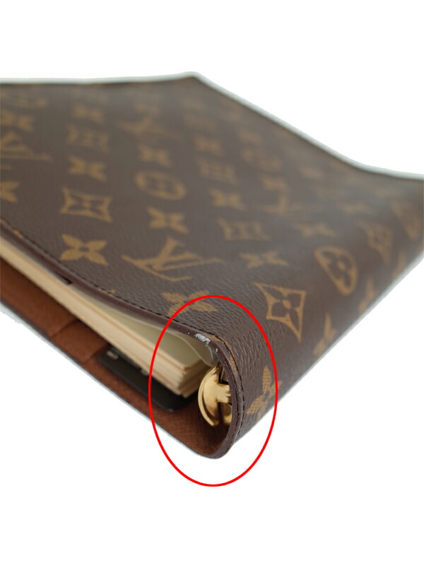 LOUIS VUITTON】ルイヴィトン『モノグラム アジェンダ GM』R20006