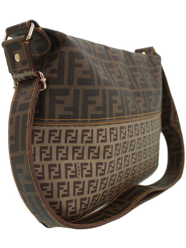 FENDI】フェンディ『ズッカ柄×ズッキーノ柄 ショルダーバッグ』8BT128