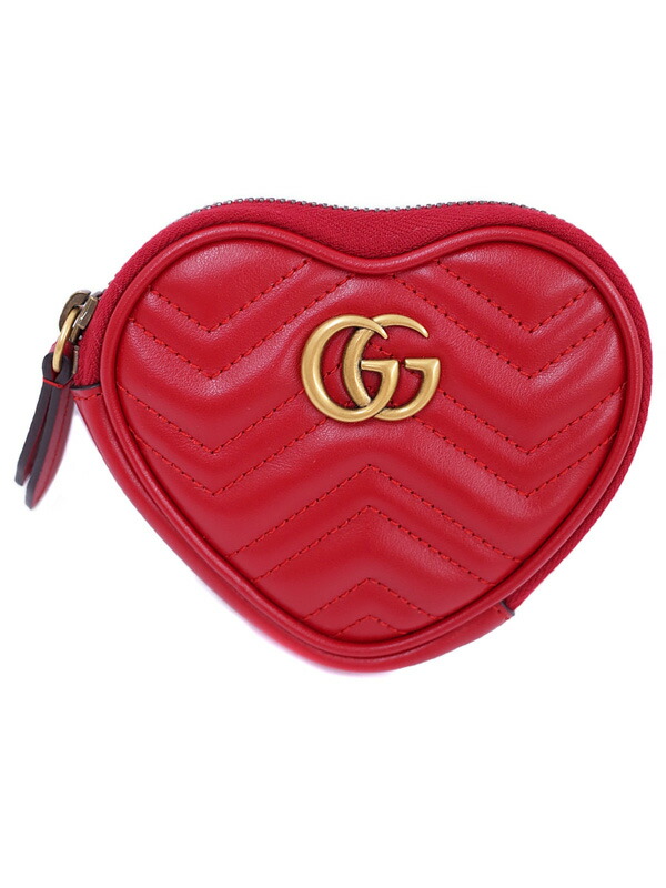 GUCCI】グッチ『GGマーモント ハートシェイプ コインケース』699517
