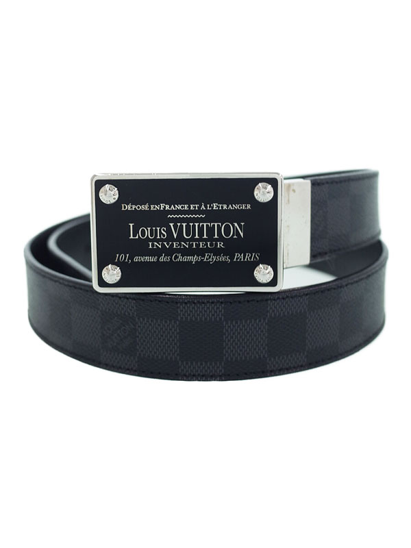 LOUIS VUITTON】【リバーシブルベルト】ルイヴィトン『ダミエ グラ