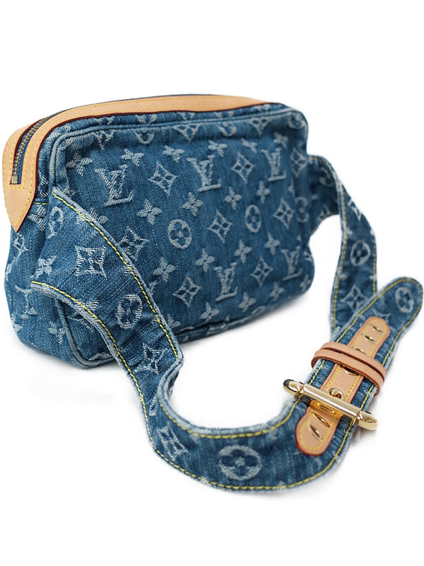 LOUIS VUITTON】ルイヴィトン『モノグラム デニム バムバッグ』M95347
