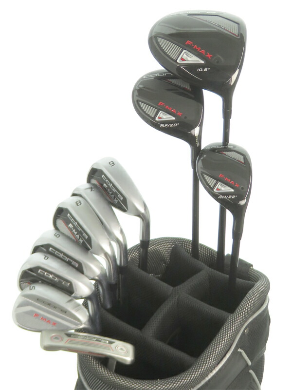 cobra】コブラ『F-MAX SUPERLITE ゴルフクラブ 10本セット ミズノ