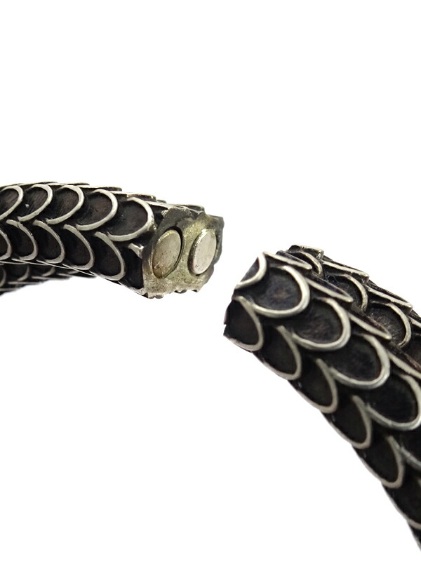 GUCCI】グッチ『SILVER グッチガーデン スネーク ブレスレット