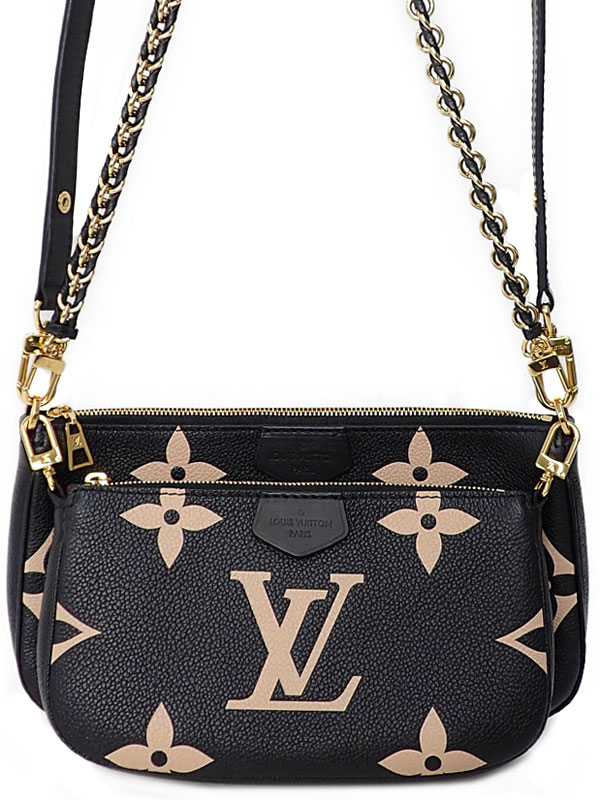 LOUIS VUITTON】ルイヴィトン『バイカラー モノグラム アンプラント