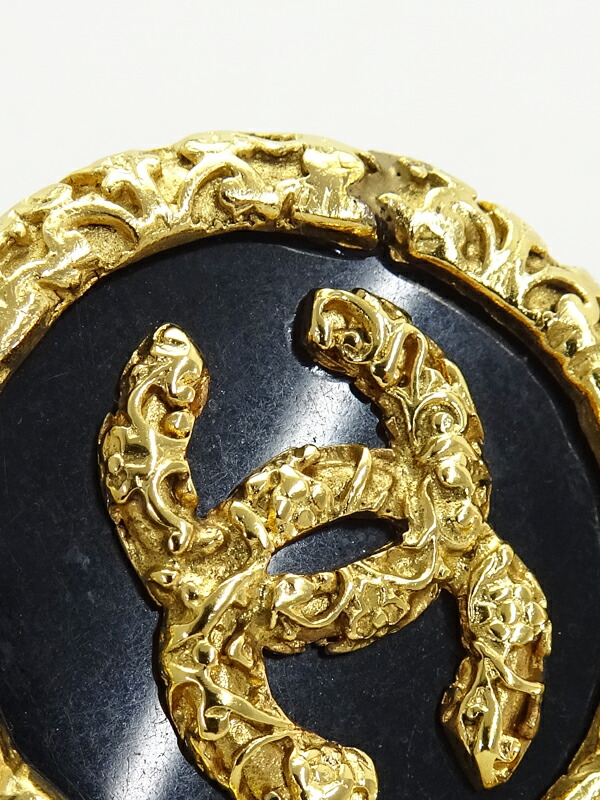 CHANEL】シャネル『1993年 ココマーク ブローチ』1週間保証【中古