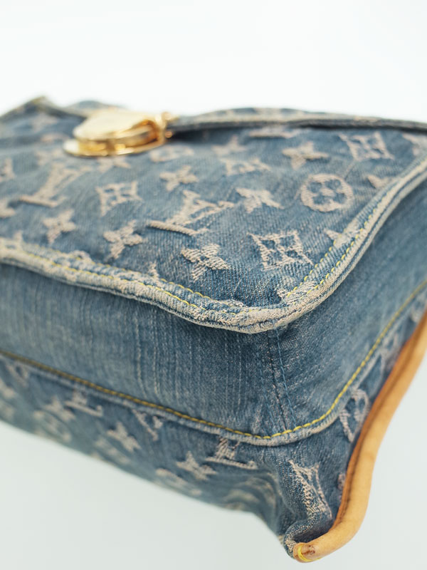 LOUIS VUITTON】ルイヴィトン『モノグラム デニム フラット ショッパー