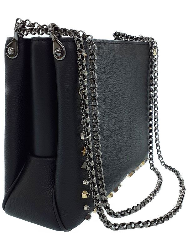 Christian Louboutin】クリスチャンルブタン『スタッズ付 チェーン