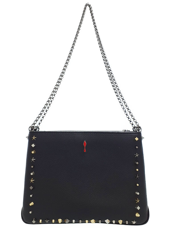 Christian Louboutin】クリスチャンルブタン『スタッズ付 チェーン