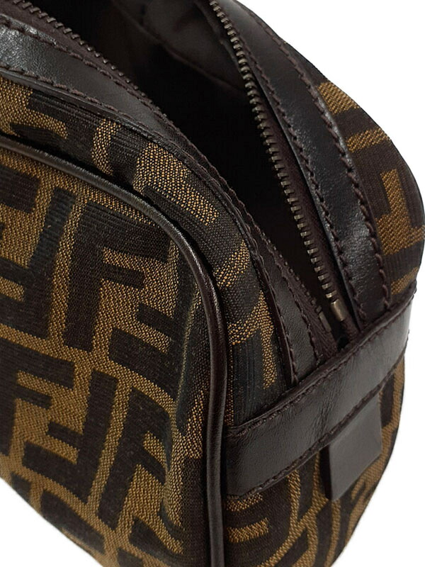 FENDI】フェンディ『ズッカ柄 ミニボストンバッグ』8BL006 レディース